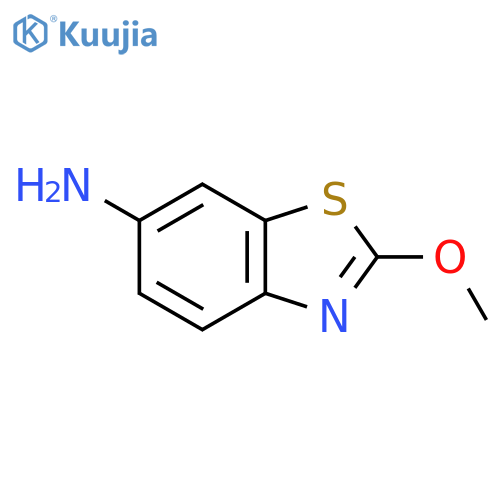 2-methoxy-1,3-benzothiazol-6-amine structure