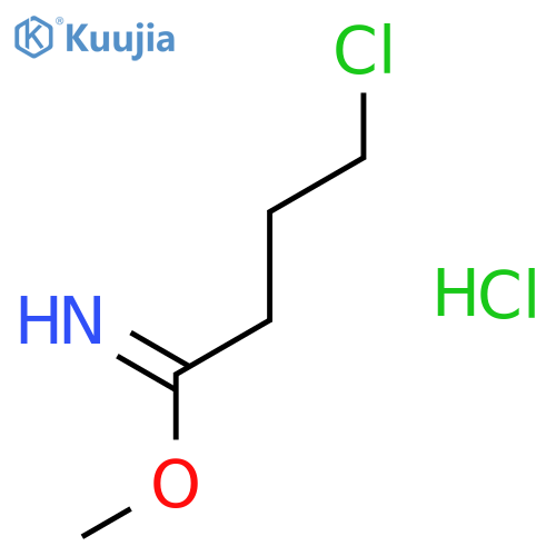 Methyl 4-chlorobutanimidoate hydrochloride structure