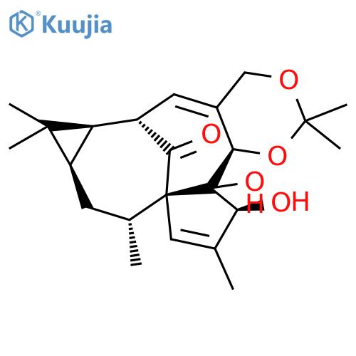 Ingenol-5,20-acetonide structure