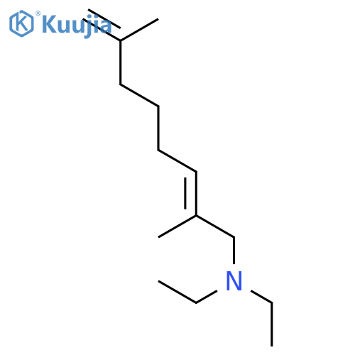 2,7-OCTADIEN-1-AMINE, N,N-DIETHYL-2,7-DIMETHYL- structure