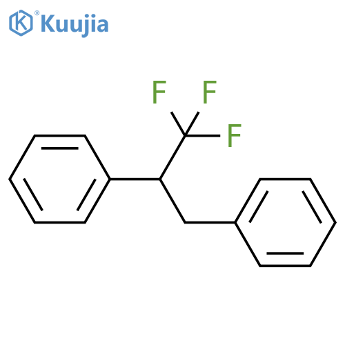 BENZENE, 1,1'-[1-(TRIFLUOROMETHYL)-1,2-ETHANEDIYL]BIS- structure
