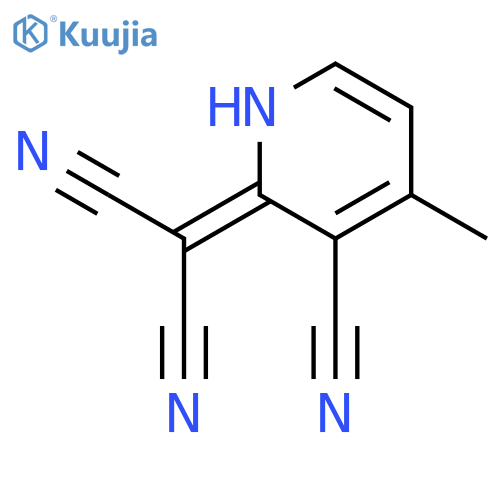 PROPANEDINITRILE, (3-CYANO-4-METHYL-2(1H)-PYRIDINYLIDENE)- structure
