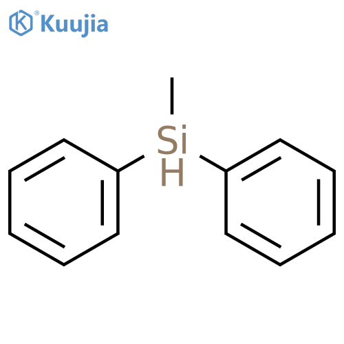 Diphenylmethylsilane structure
