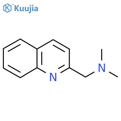 Dimethyl(quinolin-2-ylmethyl)amine structure