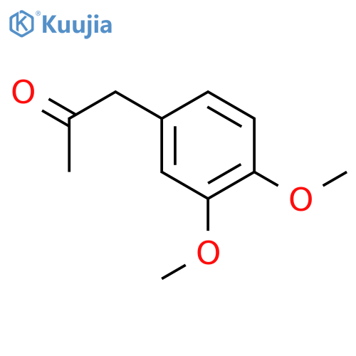 3,4-Dimethoxyphenylacetone structure