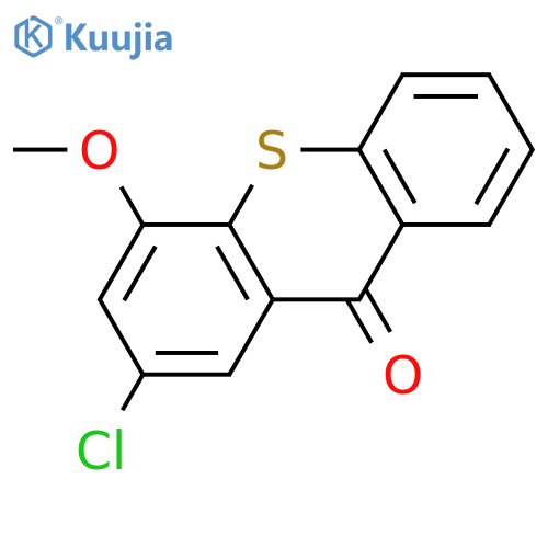 9H-THIOXANTHEN-9-ONE, 2-CHLORO-4-METHOXY- structure