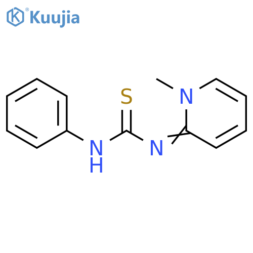 Thiourea, N-(1-methyl-2(1H)-pyridinylidene)-N'-phenyl- structure