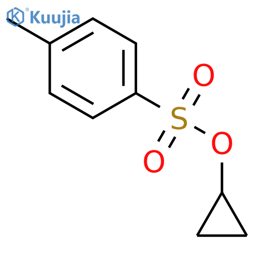 Cyclopropyl 4-methylbenzenesulfonate structure