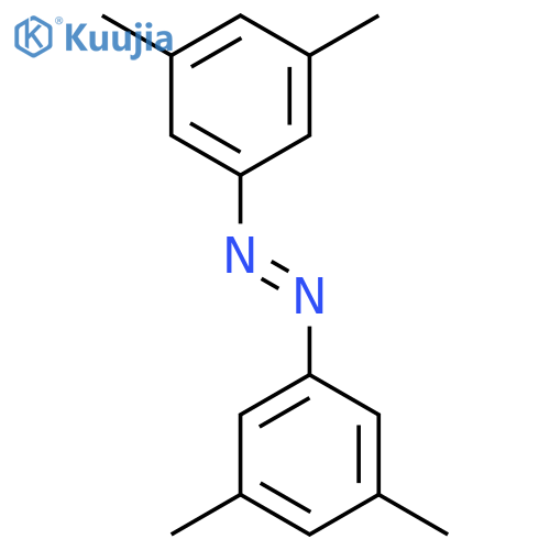 Diazene, bis(3,5-dimethylphenyl)- structure