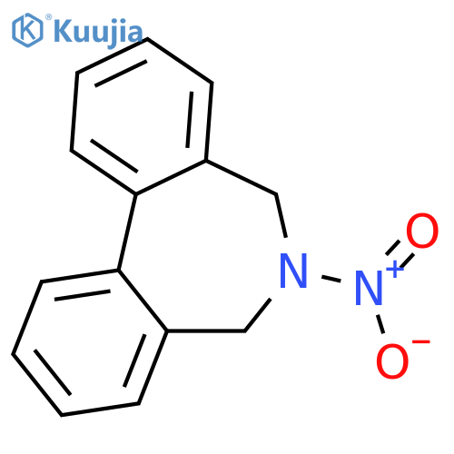 5H-DIBENZ[C,E]AZEPINE, 6,7-DIHYDRO-6-NITRO- structure