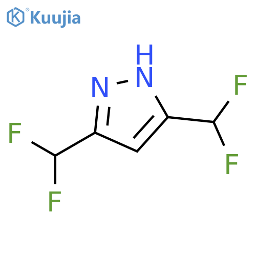 3,5-Bis(difluoromethyl)-1H-pyrazole structure