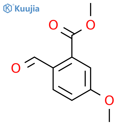 Methyl 2-formyl-5-methoxybenzoate structure