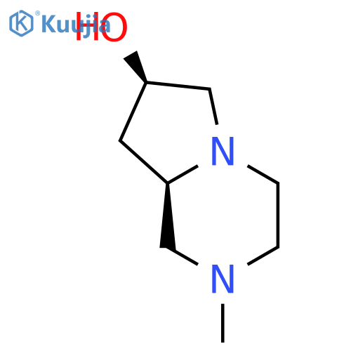 Pyrrolo[1,2-a]pyrazin-7-ol,octahydro-2-methyl-, (7R,8aS)- structure