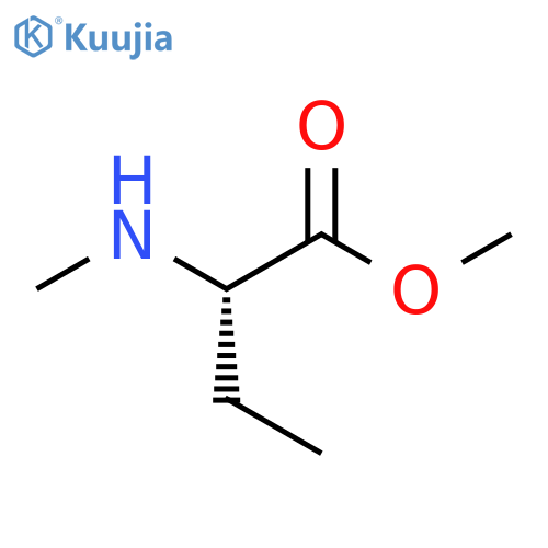 Methyl (2S)-2-(methylamino)butanoate structure