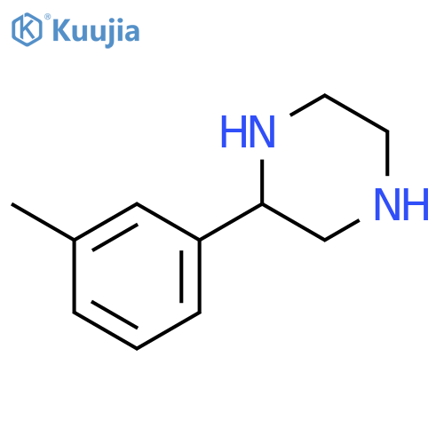 2-(m-Tolyl)piperazine structure