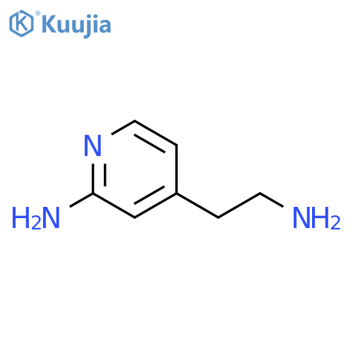 4-(2-aminoethyl)pyridin-2-amine structure