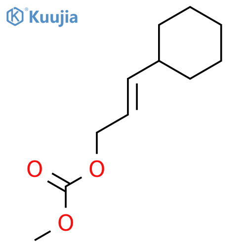 Carbonic acid, 3-cyclohexyl-2-propenyl methyl ester structure