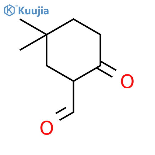 5,5-Dimethyl-2-oxocyclohexanecarbaldehyde structure
