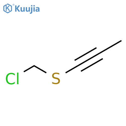 1-[(Chloromethyl)sulfanyl]prop-1-yne structure