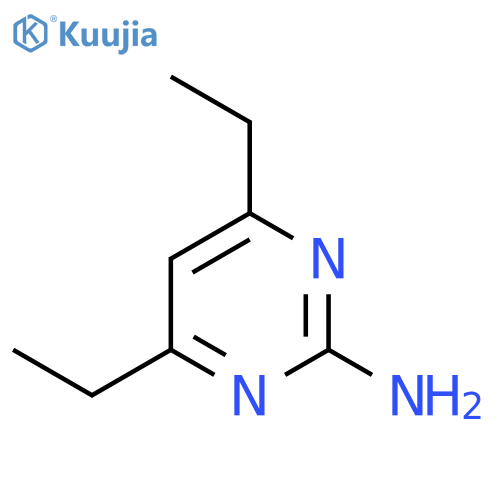 4,6-Diethylpyrimidin-2-amine structure