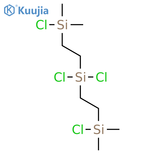 SILANE, DICHLOROBIS[2-(CHLORODIMETHYLSILYL)ETHYL]- structure