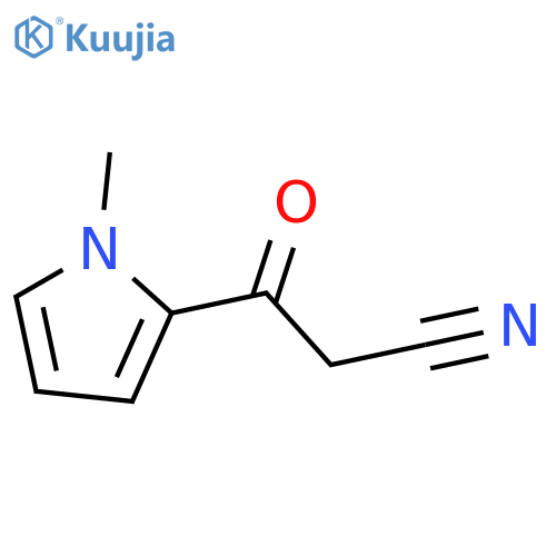 2-Cyanoacetyl-N-methylpyrrole structure