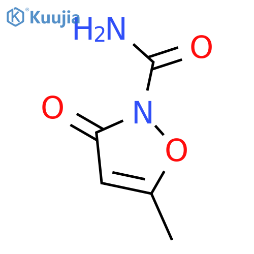 2(3H)-Isoxazolecarboxamide,5-methyl-3-oxo- structure