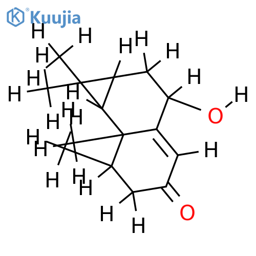 9-Hydroxy-1(10)-aristolenon-(2) structure