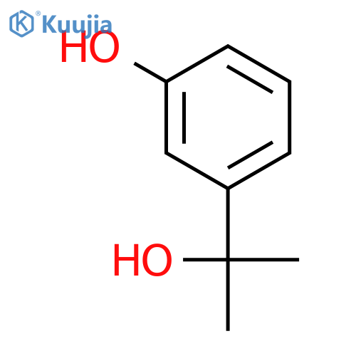 3-(2-Hydroxypropan-2-yl)phenol structure
