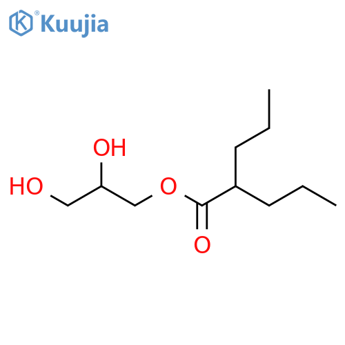 2,3-Dihydroxypropyl Valproate structure