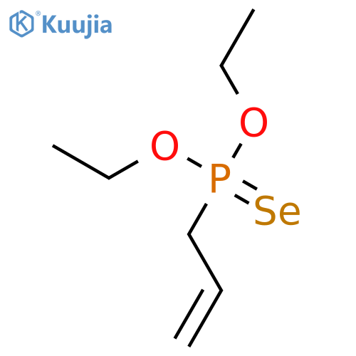 Phosphonoselenoic acid,2-propenyl-, O,O-diethyl ester (9CI) structure