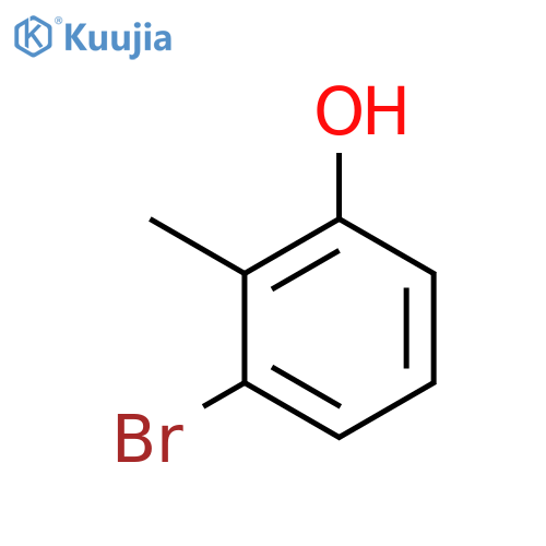 3-Bromo-2-methylphenol structure