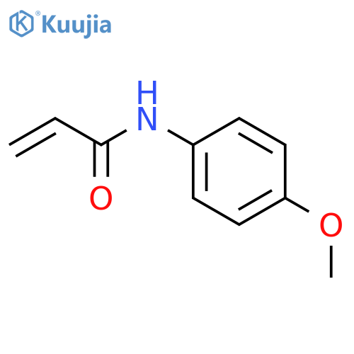 N-(4-methoxyphenyl)prop-2-enamide structure