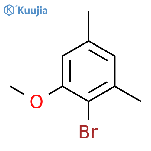 BENZENE, 2-BROMO-1-METHOXY-3,5-DIMETHYL- structure