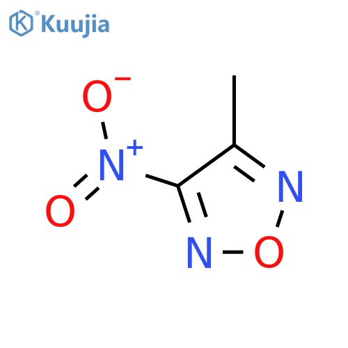 1,2,5-Oxadiazole,3-methyl-4-nitro- structure