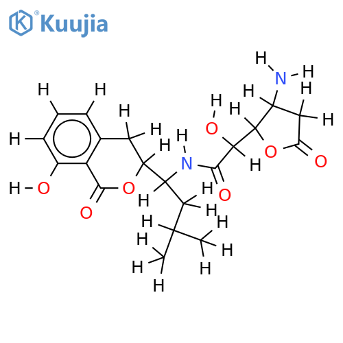 Amicoumacin C structure