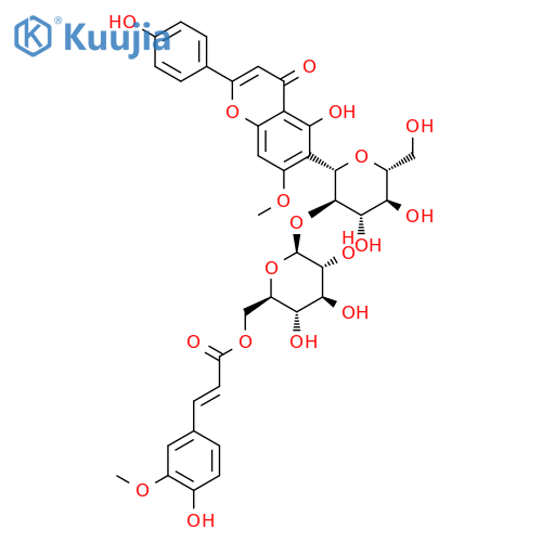 6'''-Feruloylspinosin structure