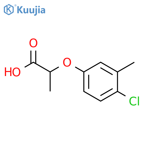 2-(4-chloro-3-methylphenoxy)propanoic Acid structure