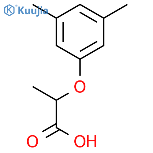 2-(3,5-Dimethylphenoxy)propanoic acid structure