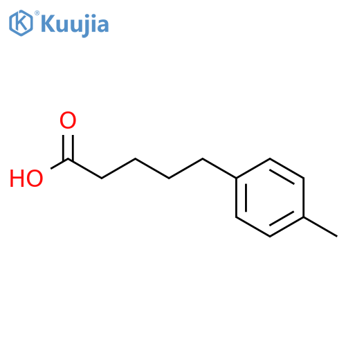 5-(4-methylphenyl)pentanoic Acid structure