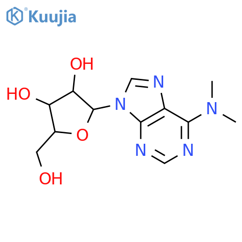 9H-Purin-6-amine, 9-b-D-arabinofuranosyl-N,N-dimethyl- structure