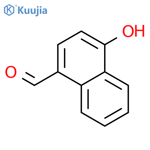 4-Hydroxy-1-naphthaldehyde structure