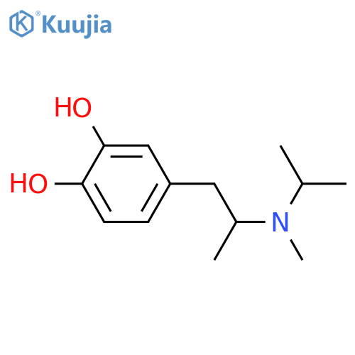 1,2-Benzenediol, 4-[2-[methyl(1-methylethyl)amino]propyl]- (9CI) structure