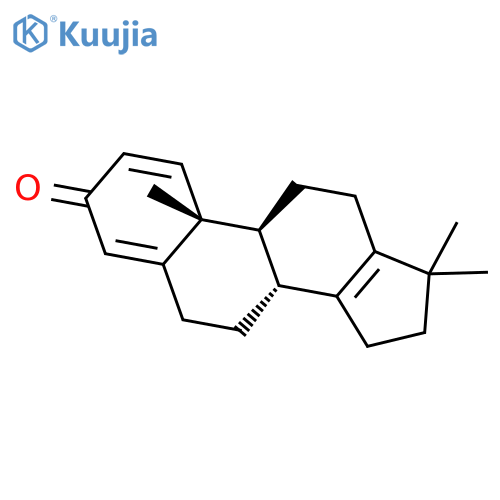 17,17-dimethyl-18-norandrosta-1,4,13(14)-trien-3-one structure
