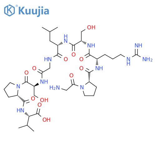L-VALINE, GLYCYL-L-PROLYL-L-ARGINYL-L-SERYL-L-LEUCYLGLYCYL-L-SERYL-L-PROLYL- structure