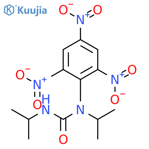 UREA, N,N'-BIS(1-METHYLETHYL)-N-(2,4,6-TRINITROPHENYL)- structure