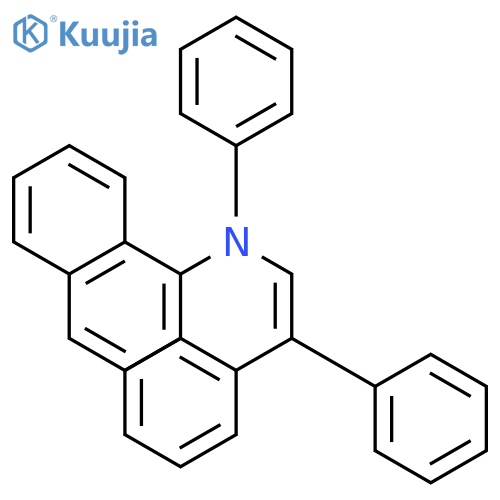 1-Naphthalenamine, N-(2,2-diphenylethenyl)-N-phenyl- structure