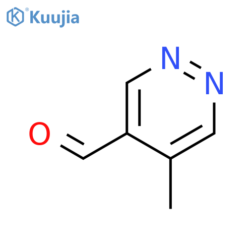 5-methylpyridazine-4-carbaldehyde structure