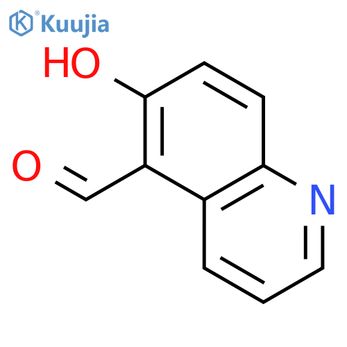 6-Hydroxyquinoline-5-carbaldehyde structure