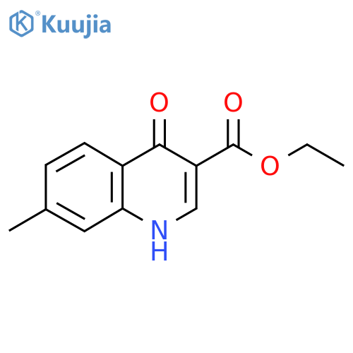 Ethyl 7-methyl-4-oxo-1,4-dihydroquinoline-3-carboxylate structure